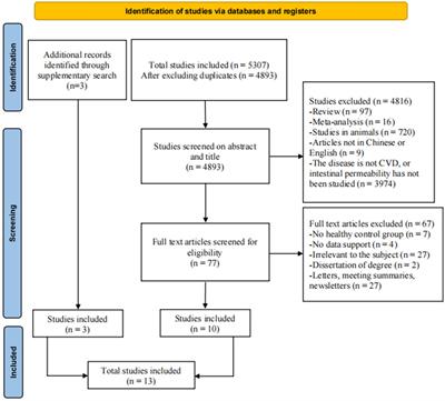 Intestinal permeability in human cardiovascular diseases: a systematic review and meta-analysis